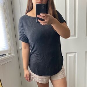 Dark Gray Short Sleeve Tee